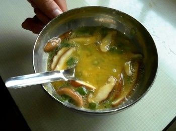 step1: 所有材料與調味料全部拌勻成蛋汁