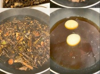 step2: 細火煲大約一小時（可用魚袋）
可加入蓮子 紅棗 雞蛋