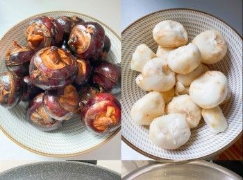 step2: 馬蹄去皮切片