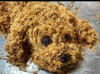 step5: 完成！
放涼後，可以將豬肉鬆放進密實袋保存，請盡快食完。