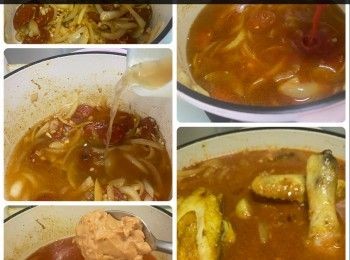 step9: 鑄鐵鍋中火預熱約3分鐘，下橄欖油，將雞件煎香（雞皮先向下煎）兩面，盛起。