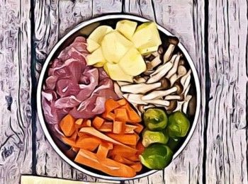 step1: 先將全部的材料切好🔪