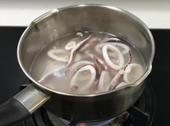 step2: 熱水川燙，用冰水冰鎮