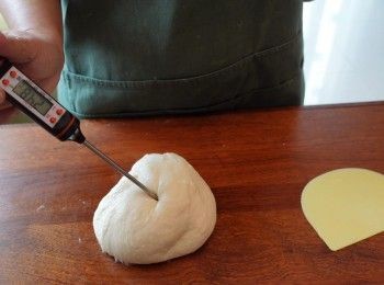 step4: 麵團終溫不要超過28度
