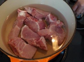 step5: 豬脊骨出水