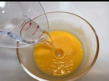 step5: 加入清水。