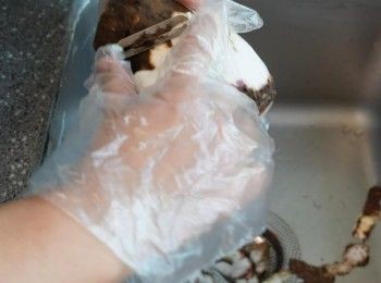 step1: 芋頭去皮切成小塊