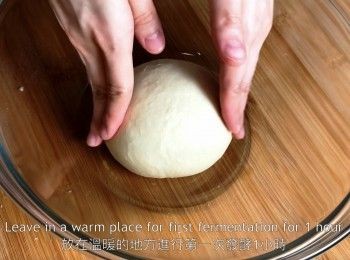 step6: 放在溫暖的地方進行第一次發酵1小時