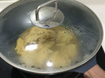step5: 蓋蓋小火煮5分鐘
