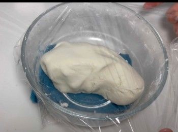 step4: 蓋上保鮮紙休息十五分鐘