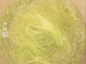 step3: 粟米鬚洗淨 Washed corn silk