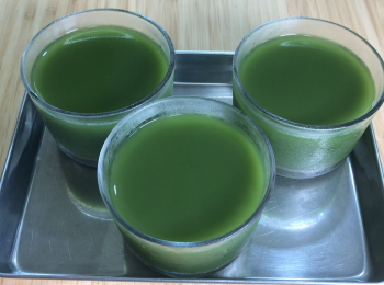 step4: 冷藏4小時以上，可享用抹茶凍
