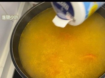 step10: 最後落少許鹽，完成！