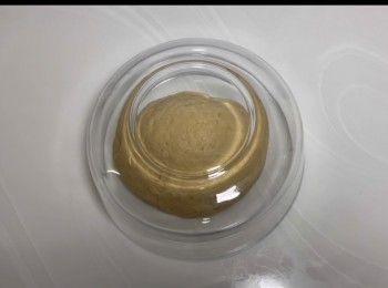 step9: 用碗蓋着麵團，防止水份流失，讓麵團休息15分鐘。