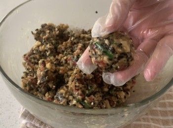 step2: 50的模具，内陷儿35g
