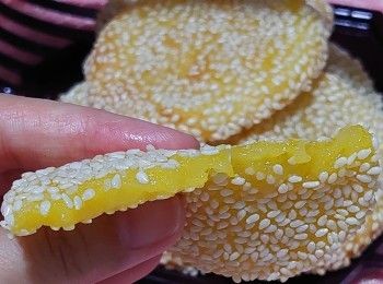 step3: 想芝麻面再香脆d，可以200度氣炸多幾分鐘