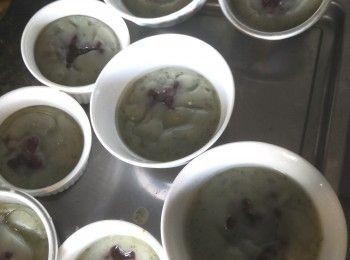 step3: 入煱大火蒸15-20分鐘取出待涼用竹籤拮好便可上桌享用