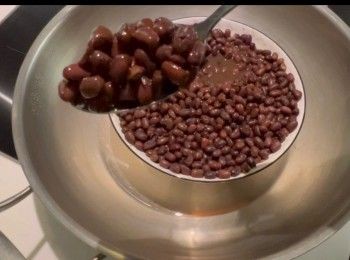 step3: 多出來的紅豆，可以用來製作紅豆沙、紅豆豆腐花、紅豆冰等等。