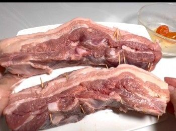 step5: 用牙籤固定位置。