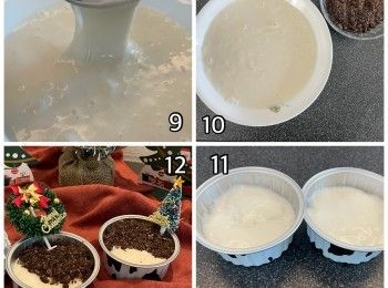 step4: 預備一隻碟，碟內掃一層薄油，麻糬放入碟內攤凍，蓋上保鮮紙，再放入雪櫃冷藏約一兩小時