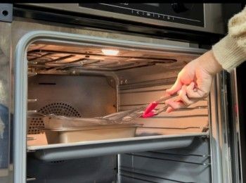 step11: 取出錫紙，轉180度上火焗12分鐘，完成。

由於每個人的焗爐火力不同，記得小心看火，有需要時請自行調節溫度。