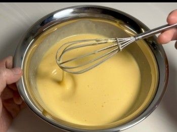 step7: 粉漿完成，放在一旁休息15分鐘。