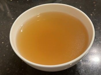 step5: 喝前加熱，加鹽調味