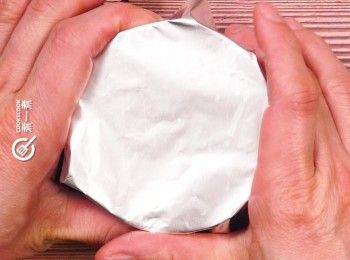 step9: 蓋上鋁箔紙
Cover with aluminium foil.
