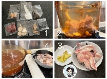 step1: 川芎白芷天麻魚頭湯可跟包裝指湯包指示用15碗水，明火煲2-3小時。

我改為燉湯，水約12碗，杞子留起備用， <a href="https://bit.ly/3ANJVUp" target="_blank" data-keyword="豬展" class="guide-link"><strong>豬展</strong></a> <span style="display:inline-block;vertical-align:middle;margin-top:-3px;color:initial;border-radius:3px;padding:2px 3px;font-size:12px;line-height:14px;background:#87d300;color:#fff;">即買</span> 汆水，藥材浸半小時，<a href="https://bit.ly/3ANJVUp" target="_blank" data-keyword="豬展" class="guide-link"><strong>豬展</strong></a> <span style="display:inline-block;vertical-align:middle;margin-top:-3px;color:initial;border-radius:3px;padding:2px 3px;font-size:12px;line-height:14px;background:#87d300;color:#fff;">即買</span> 、藥材和水同煲滾，用水波爐用過熱水蒸氣120度功能燉1.5小時，之後取出燉湯。
