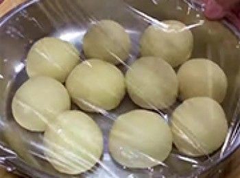 step9: 保鮮膜封好，靜置20分鐘