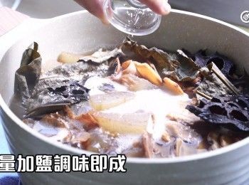 step8: 酌量加鹽調味
Season with salt to taste.