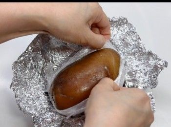 step9: 放入雪櫃（普通格）雪最少6小時。