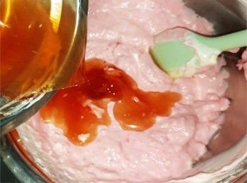 step5: 加入魚膠溶液拌勻