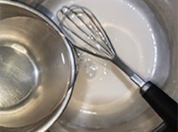 step4: 加入清水攪拌均勻