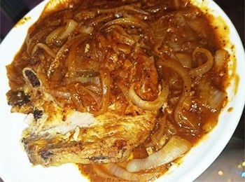 step10: 淋在豬扒上