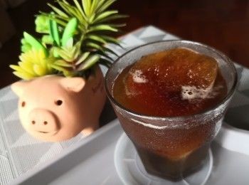 step3: 加入切好啦咖啡 蒟蒻便可享用