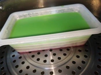 step7: 與此類推，最後一層蒸8分鐘