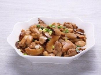 step6: 冬菇蒸雞完成