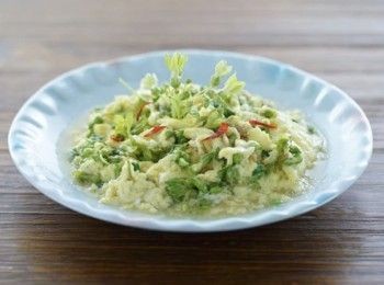 step7: 夜香花菜脯炒滑蛋食譜完成