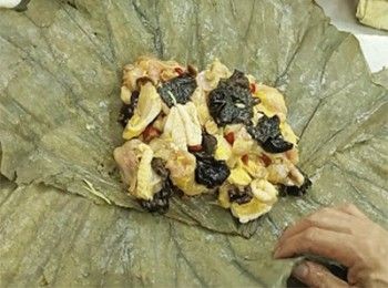 step6: 中間放入雞件