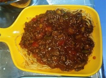 step18: 淋上肉醬