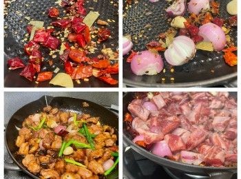 step1: 豬肋條切成1吋長度，用醃料醃最少半小時