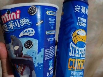step1: 先媽 oreo姘痤碎倒回包裝杯內
