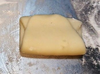 step15: [小包酥皮做法] 摺三疊