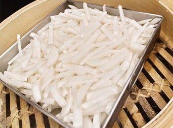 step2: 放入蒸爐，蒸30分鐘