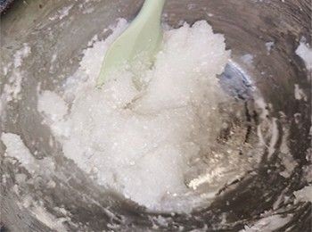 step3: [茶果皮] 快速攪拌成糰