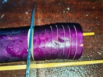 step4: 第八刀後切斷