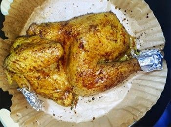 step13: 雞尖，腳包上鍚紙