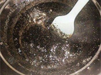 step14: 煮滾後大概30秒熄火