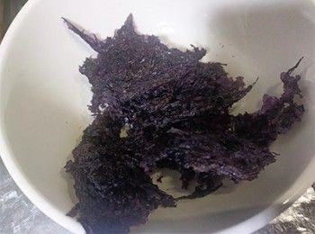 step5: 湯碗放入紫菜